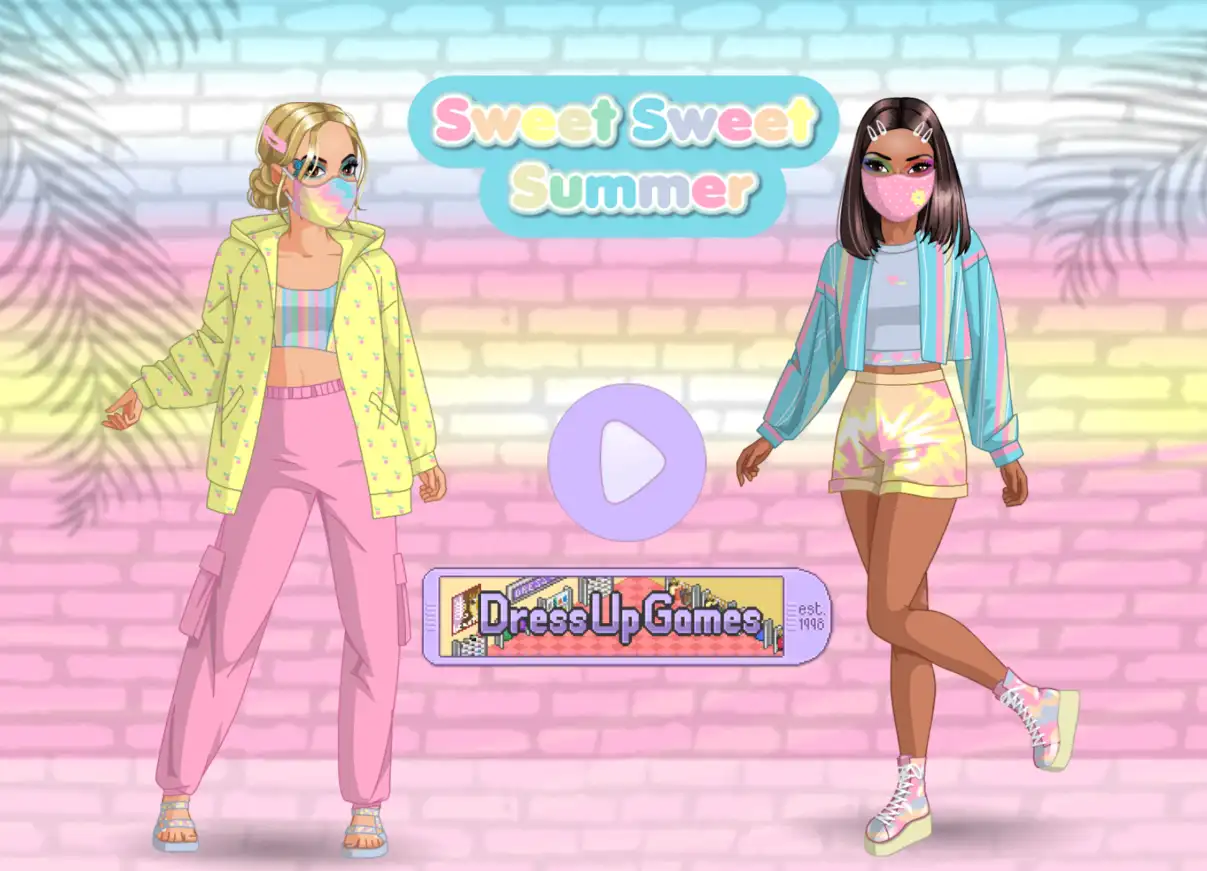 Sweet Sweet Summer Dress Up Game
